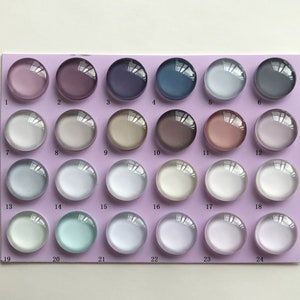 Pure Plain Color Cabochon, Einfarbiges Bild Rund/ Oval/ Tropfen GlasKuppel, 10mm 12mm 25mm 40mm 10x14mm 13x18mm 20x30mm Perlen (CS07)