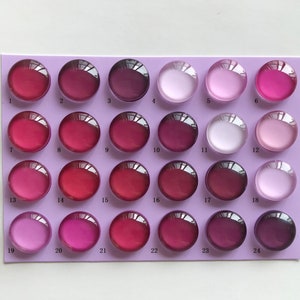 Rot Unifarben Cabochon, Einfarbig Rund / Oval / Teardrop Glaskuppel, 10 mm 12 mm 25 mm 40 mm 10 x 14 mm 13 x 18 mm 20 x 30 mm Perlen (CS13）