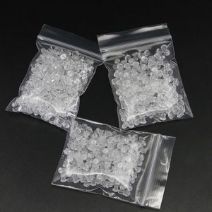 Clear Earring Backs 3mm Cylinder Silicone Clear Earring Clutch Safety  Backings 1000 Pieces