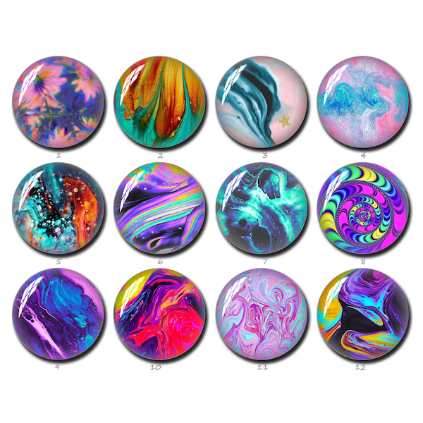 Watercolor cabochon,Oil painting image glass dome 10mm 12mm 14mm 16mm 18mm 20mm 25mm 30mm 35mm 40mm Earrings Necklace Jewelry(FJ1202）