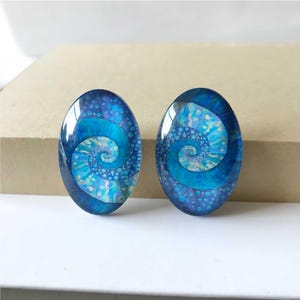 Magic Wizard Oval/Teardrop Cabochon, 10x14mm\13x18mm\18x25mm\20x30mm\30x40mm\40x50mm Oval Glass Dome, DIY Picture Jewelry -OV49