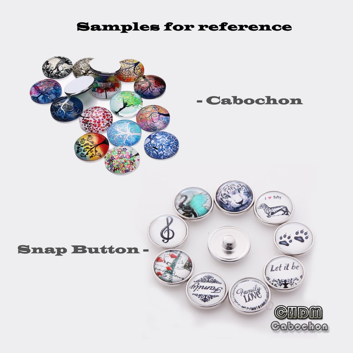 Galaxy Cabochon Snap Buttonpurple Galaxy Glass Domemilky Way Etsy