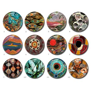 Cabochon rouille moutarde, dôme en verre illustré, camée photo fait main, 10 mm 12 mm 14 mm 16 mm 18 mm 20 mm 25 mm 30 mm 35 mm 40 mm dôme en verre (FJ5415)