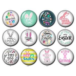 Cabochon de lapin de Pâques, image de lapin dôme en verre 10 mm 12 mm 14 mm 16 mm 18 mm 20 mm 25 mm 30 mm 35 mm 40 mm Bijoux photo (FJ1558）