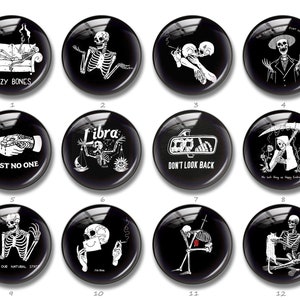 Halloween cabochon,Scary Skull snap button jewelry charm,Halloween decorection cabochon,Black and White Bone Halloween Jewelry (FJ758）