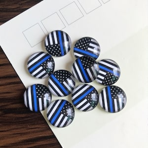 10 pièces cabochon drapeau américain, cabochon en résine avec image drapeau américain patriotique, dôme en verre 10 mm 12 mm 14 mm 16 mm 18 mm 20 mm 25 mm 30 mm 35 mm 40 mm (FJ694-8）