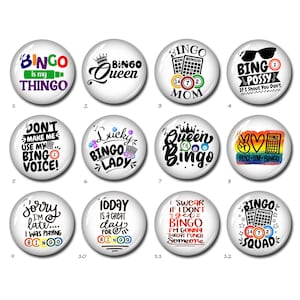 Cabujón de bingo, imagen de cita de bingo, cúpula de vidrio ovalada redonda con forma de lágrima, cuentas de 10 mm, 12 mm, 14 mm, 16 mm, 20 mm, 25 mm, 40 mm, 10 x 14 mm, 13 x 18 mm, 20 x 30 mm (FJ2258)