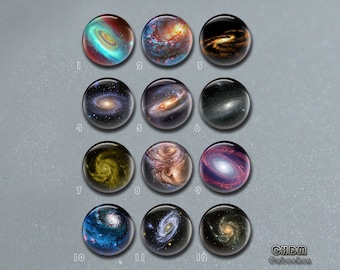 Milky Way Cabochon ,Galaxy picture glass dome, Space Image Cameo Beads,  10mm 12mm 14mm 16mm 20mm 25mm 40mm DIY photo jewelry charms  (FJ09）