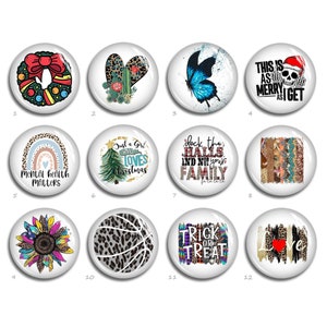Cabochon di Natale, immagine Dolcetto o scherzetto, cupola in vetro rotonda/ovale/a goccia, 10 mm, 12 mm, 25 mm, 40 mm, 10x14 mm, 13x18 mm, 20x30 mm, perlina fai da te (FJ2177)
