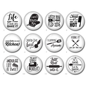 Cabochon da cucina, Just Bead It Image Glass Dome, Just Roall It Cameo, perline ovali a goccia da 10 mm, 12 mm, 25 mm, 40 mm, 10x14 mm, 13x18 mm, 20x30 mm (FJ2883)