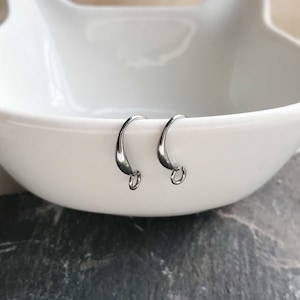 10/50pcs - Stainless Steel Earrings Earring Wires - Hypoallergenic Ball Gold Ear Wires - Dangle Earrings Hook -Jewelry Accessories  -BXG29
