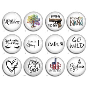 Handgemachte Cabochon, 10mm 12mm 25mm 40mm Christliches Bild Runde Glaskuppel, 10x14mm 13x18mm 20x30mm Gesegnete Nana Oval Tropfen Perlen (FJ2709）