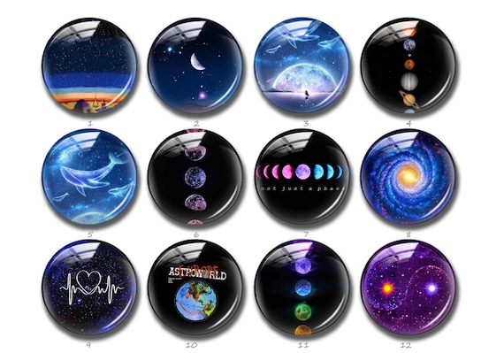 Planet Cabochon,galaxy Planets Snap Button,10mm 12mm 14mm 16mm 18mm 20mm  25mm 30mm 35mm 40mm Universe Image Glass Dome (FJ908 - Etsy