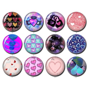 Liebe Herz Schloss Cabochon, Valentinstag Bild DIY Glaskuppel, 10mm 12mm 14mm 16mm 18mm 20mm 25mm 30mm 35mm 40mm Bild cabochon (FJ1482）