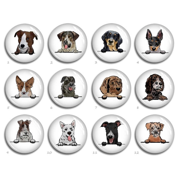 Pet Dog Portrait Cabochon, Dog Image 10mm 12mm 16mm 20mm 25mm 40mm Round Glass Dome ,10x14mm 13x18mm 20x30mm Oval Teardrop Beads (FJ2738）