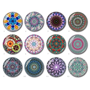 Mandala cabochon, glazen koepel namaste-afbeelding, Thanksgiving camee, 10 mm 12 mm 14 mm 16 mm 20 mm 25 mm 40 mm glazen koepel, ovale druppelvormige kralen (FJ3469 )