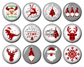 Weihnachten Cabochon, Xmas Santa Claus Bild Glaskuppel, 10mm 12mm 14mm 16mm 18mm 20mm 25mm 30mm 35mm 40mm Xmas Candy Canes Photo(FJ1297）