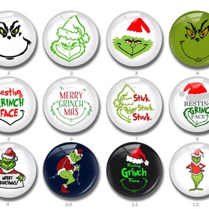 Cabochon met kerstcitaat, kerstdrukknopbedel, 10 mm 12 mm 14 mm 16 mm 18 mm 20 mm 25 mm 30 mm 35 mm 40 mm glazen koepel met afbeelding (FJ796）