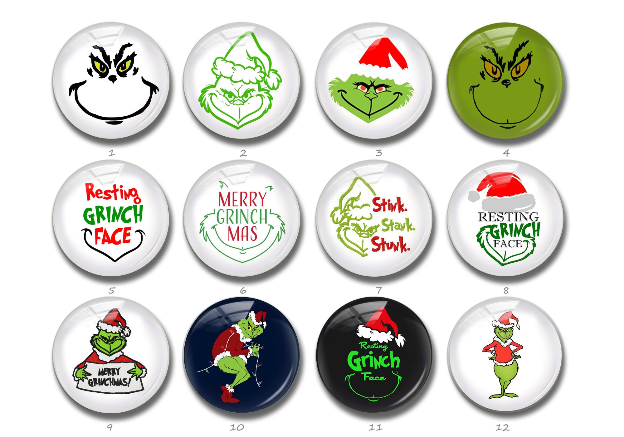 Christmas quote cabochon,Christmas snap button charm,10mm 12mm 14mm 16mm 18mm 20mm 25mm 30mm 35mm 40mm image glass dome (FJ796）
