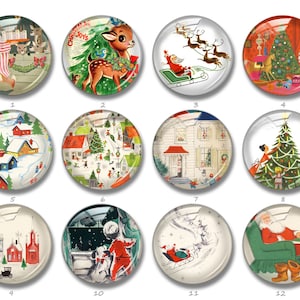 Christmas cabochon,Christmas Santa Claus Glass Dome jewelry charm,12mm 16mm 18mm 20mm 25mm Christmas decorection cabochon Glass (FJ775）