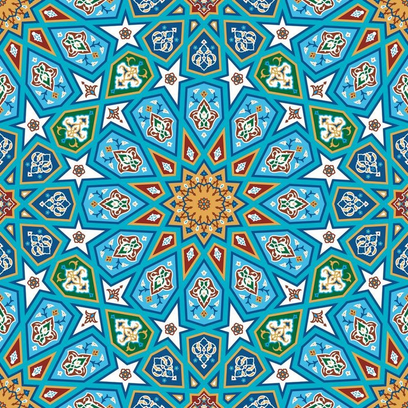 Four Seamless Moroccan Patterns | Etsy