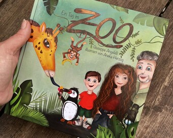 Ein Tag im Zoo – liebevoll illustriertes Kinderbuch | Tiere entdecken & lernen | Vorlesebuch für Kinder ab 3 Jahren | Geschenkidee