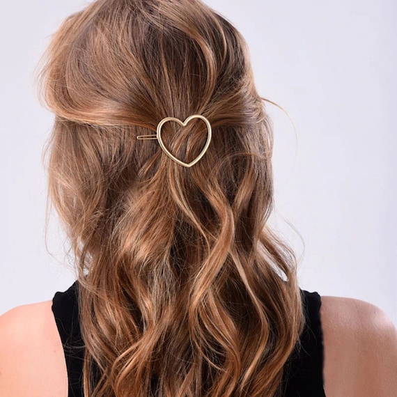 Elegant Gold and Silver Hair Clip Amazon.com : Gold Silver Minimalist Hair Clips Dainty  main image 3