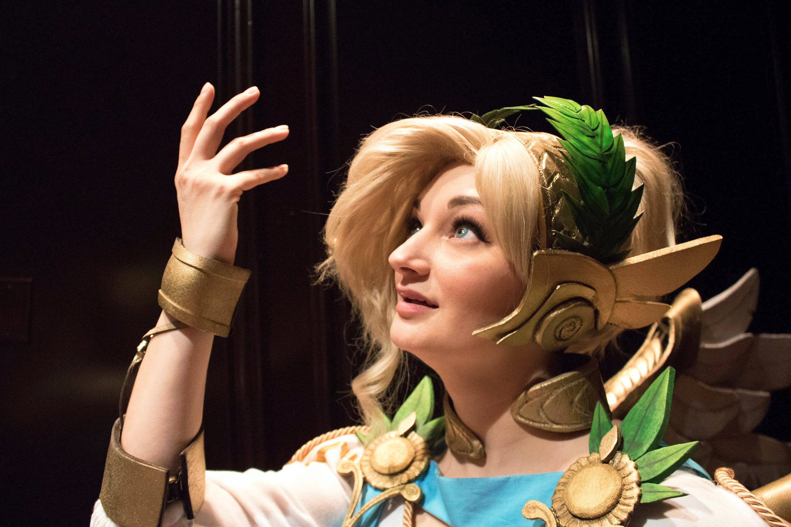 Signed Cosplay Print Winged Victory Mercy From Overwatch - Etsy