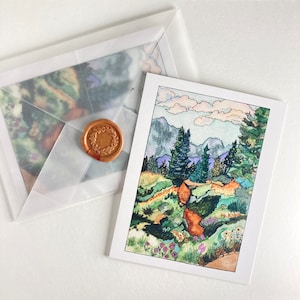 Pack de cartes postales Randonnée dans les Pyrénées