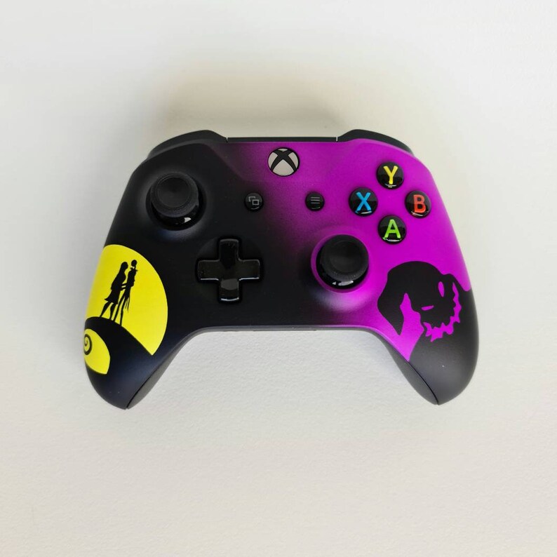 Nightmare Before Christmas Themed Controller Xbox One Etsy