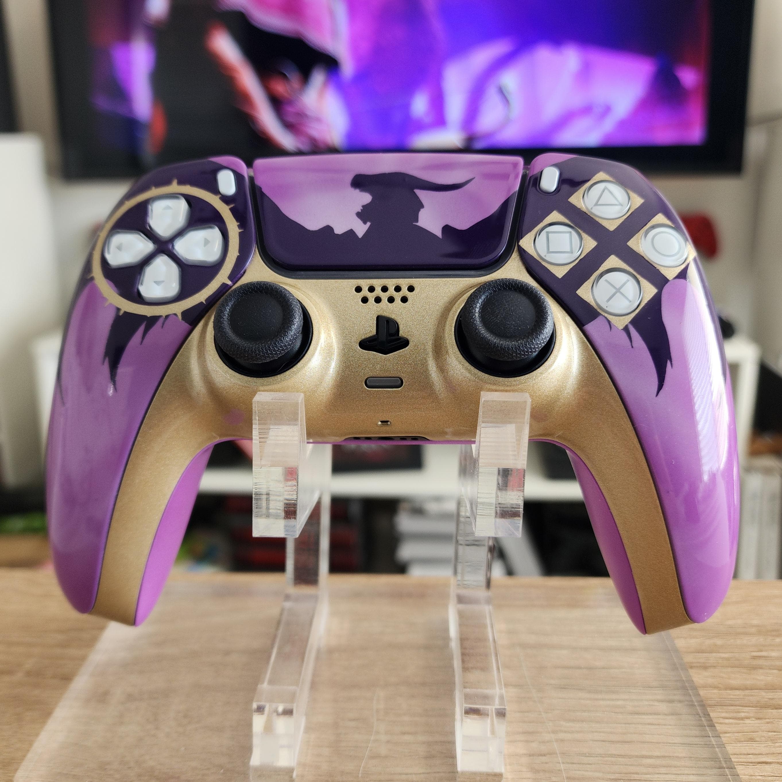 Gold Ps5 Controller - Main Image