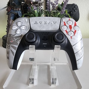 Custom Painted Witcher Themed Controller | Unique Gamer Gift | Personalized Gaming Gear