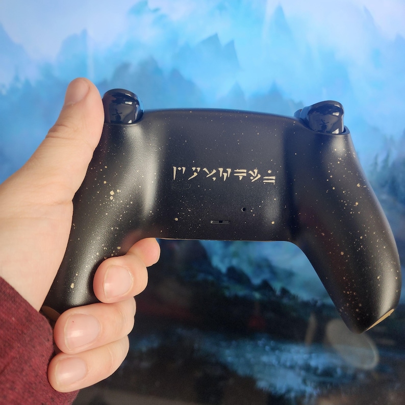 Skyrim Controller Mod Custom Painted Elder Scrolls Skyrim Themed Controller - Etsy