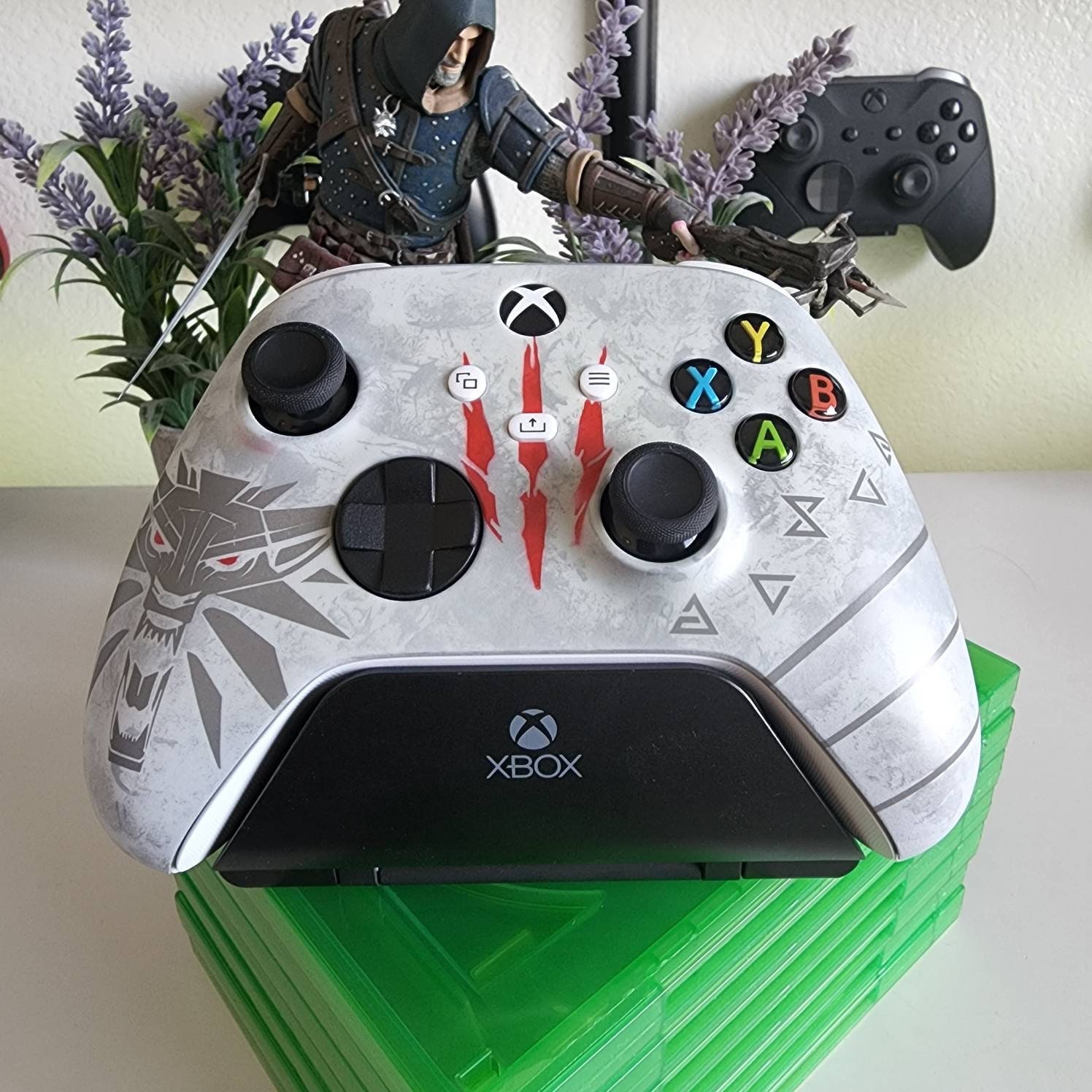 Custom Witcher 3 Wild Hunt Themed Controller for Xbox - Etsy