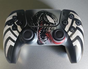 Custom Painted Venom Themed Controller