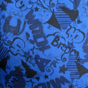 Gothic  Halloween Cotton Fabric -Harvest Moon, , Northcott,  by the  half yard,Quilting ,Sewing , Home Decor,Continuous Cuts,