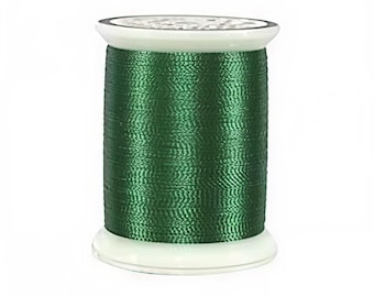 Green Metallic Thread-Superior Metallic #028 Jade-embroidery thread