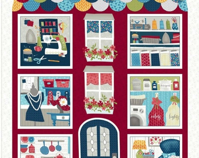 Panel Craft Dollhouse Quilt Panel , Craft Studio, Studio E Fabric - Etsy