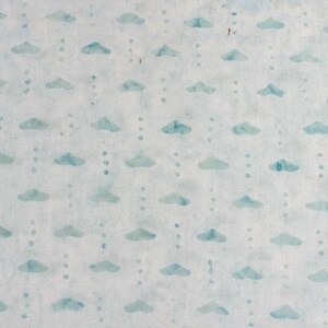 Blue Sea foam Batik Cotton Fabric,  water dots java , Timeless Treasure,  by the HALF YARD ,Continuous Cuts, Home Decor ,Quilting , Sewing