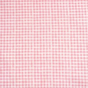 Pink Gingham Cotton Fabric ,  Windham, By the HALF YARD ,Continuous Cuts, Home Decor ,Quilting , sewing, crafting supplies