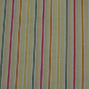 Vintage Yellow Stripe Cotton Fabric - Timeless Treasure -  by the half Yard,Continuous Cuts, Home Decor ,Quilting , sewing,