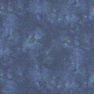 Blue Mottled  Cotton Fabric, Azure Tonal Blender ,Timeless Treasure, by the HALF YARD ,Continuous Cuts, Home Decor ,Quilting , sewing