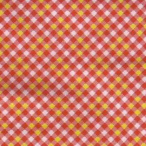 Red Yellow Diagonal Plaid Cotton Fabric , White,Windham, by the HALF YARD ,Continuous Cuts,Home Decor ,Quilting , sewing, crafting supplies,
