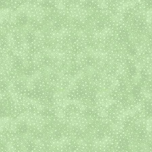 Jade Green Cotton fabric ,Norway Dots, by the HALF YARD, Continuous Cuts, Home Decor ,Quilting , sewing