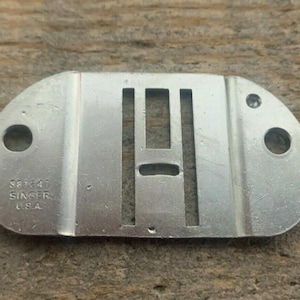 Vintage Singer Sewing Machine Needle Cover Plate,  Metal Singer #381247, NEW