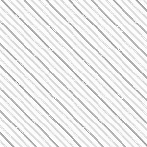Gray White Diagonal Stripe Cotton Fabric by Wilmington Prints - Hello Sunbeam ,by the Half Yard,Home Decor ,Quilting ,Continuous Cuts