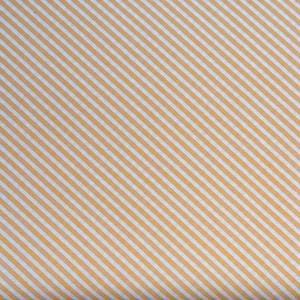 Yellow Diagonal Stripe Cotton Fabric,  by the HALF YARD , Continuous Cuts, Home Decor ,Quilting , sewing, Great your binding.