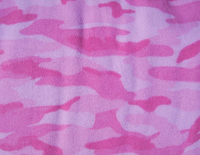 Pink Camouflage Cotton Flannel Fabric A E Nathan | Etsy