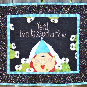 Someday (Princess and the Frog)  Quirky Applique Pattern - Bloomin Minds ,Funny Pattern