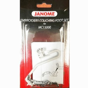 Embroidery Couching Foot - Two presser feet- Holders - Janome
